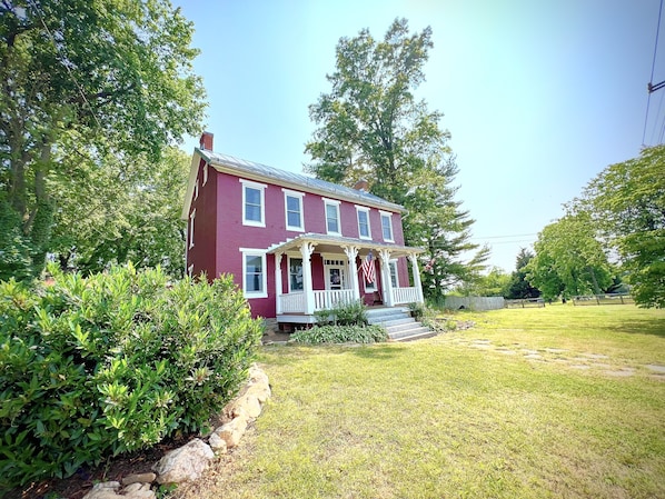 Front of Firefly Hill Farmhouse