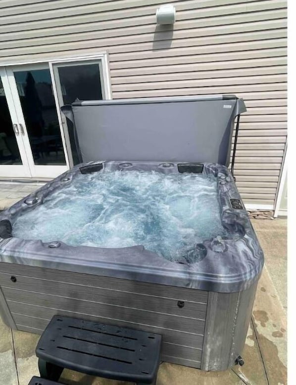 Relax in our brand new Hot Tub! 