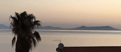 Vista para a praia ou o mar