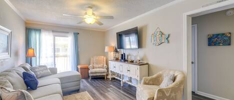 North Topsail Beach Vacation Rental | 2BR | 1BA | Stairs Required | 748 Sq Ft