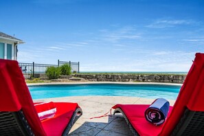 Lounging Area Around The Pool