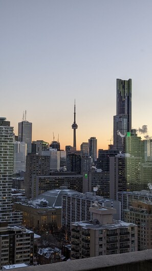 Vue depuis l’hébergement