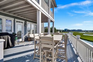 Outstanding deck space with nonstop views