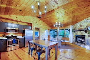 Dining at A Rustic Hideout