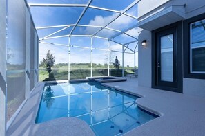 Pool, Water, Swimming Pool, Shelter, Countryside