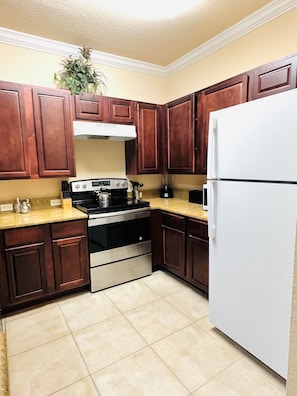 Indoors, Floor, Kitchen, Refrigerator, Flooring