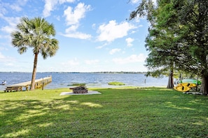 Shared Yard | Fire Pit | Lake Access