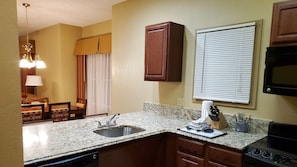 Please note your assigned condo may differ slightly from the picture.