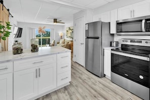 Plenty of counter space with you in mind!