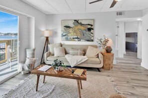 "Happiness is checking into an Airbnb like this."