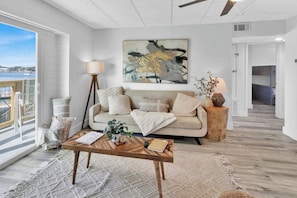 "Happiness is checking into an Airbnb like this."