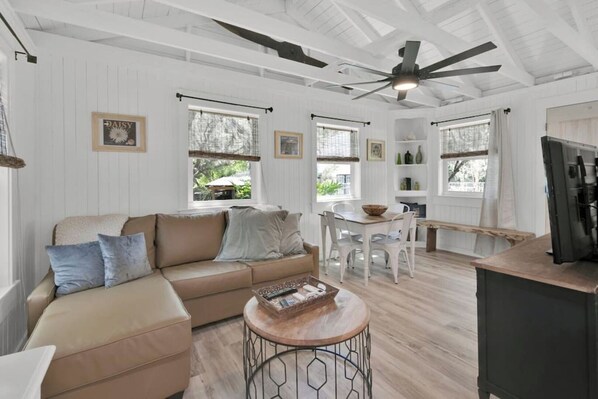 Open concept perfect for a relaxing getaway