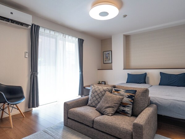 Twin bedroom! The spacious 30㎡ room allows you to spend a relaxing time!
