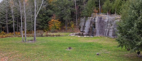 Waterfall located in our campground