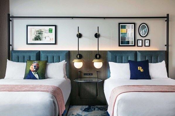 Unit with comfortable beds