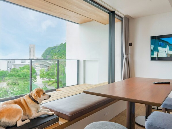 [Dog friendly room] Have a good time with your dog