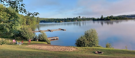 View over the Beach and waterfront from the Deck