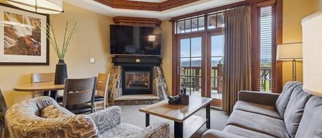 Living Area - One Ski Hill Place 8312 - Breckenridge Vacation Rental
