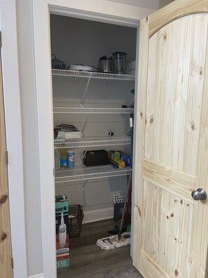 Extra pantry space