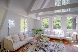 Perfect for lounging with a good book or sipping coffee by the window. #InteriorDesign #CozyVibes"