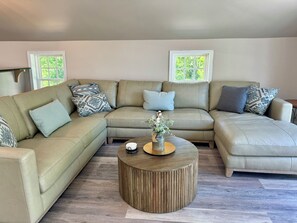 Relax in a bright and spacious living area filled with natural light.