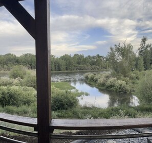 The peaceful and beautiful Henry’s Fork views are unmatched!