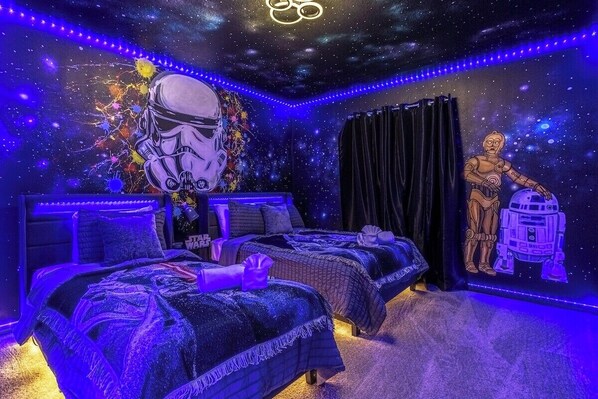 two double beds
