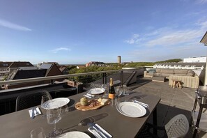 Aussicht vom Ferienhaus [Sommer]