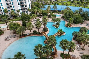 Large pool ready for you to swim