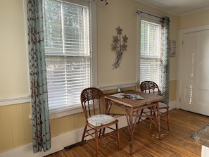 Cozy dinette for two