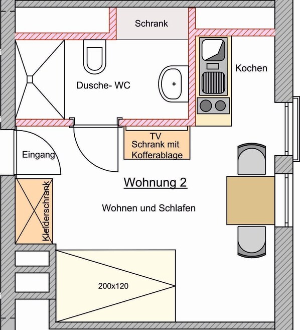 Ferienwohnung Ruländer-Ruländer Schnitt