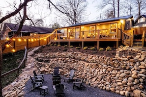 Enjoy the ambiance of the Smoky Rooter!