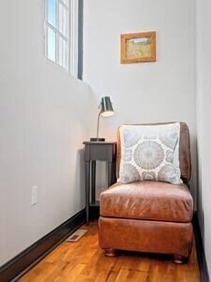 Curl up with a book in the reading nook. 