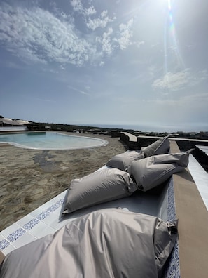 Rooftop pool
