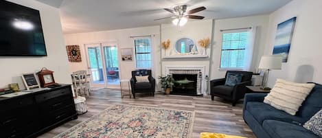 Beautiful open concept living room. 