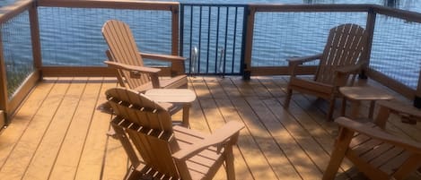 Back Deck with Grill