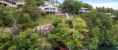 View from the lake