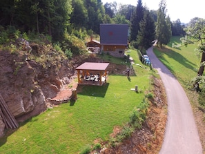 Nærtved liggende omgivelser (sommer) (< 1 km)