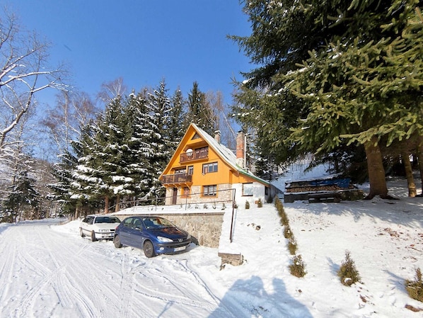 Feriebolig udendørs (vinter)