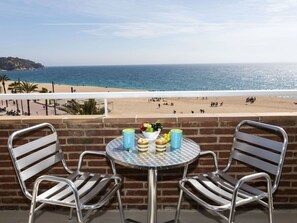 Water, Sky, Furniture, Cloud, Chair, Table, Building, Seaside Resort, Azure, Outdoor Furniture