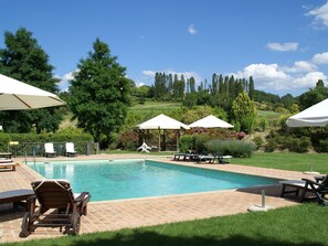 Piscine maison de vacances