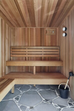 Months and Seasons Daylesford sauna