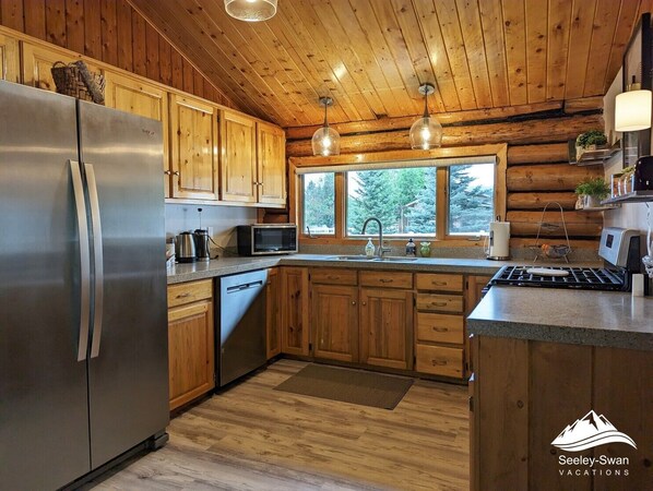 Spacious kitchen