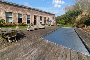 Piscine maison de vacances