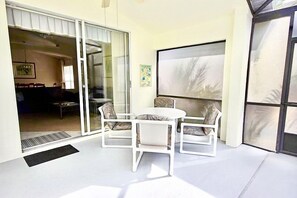 Access straight from the lounge to the pool deck area