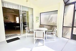 Access straight from the lounge to the pool deck area
