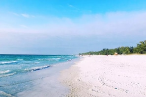 Public access beach across the street- just steps from your front door. 