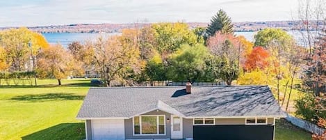 view of house near Canandaigua Lake