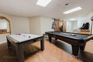 Furniture, Table, Indoors, Pool Table, Room