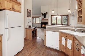 Open Floor plan with Living Room on Top Floor 